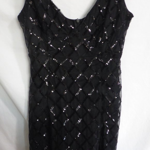 BOOHOO PETITE, 4, sequin extreme thigh split midi